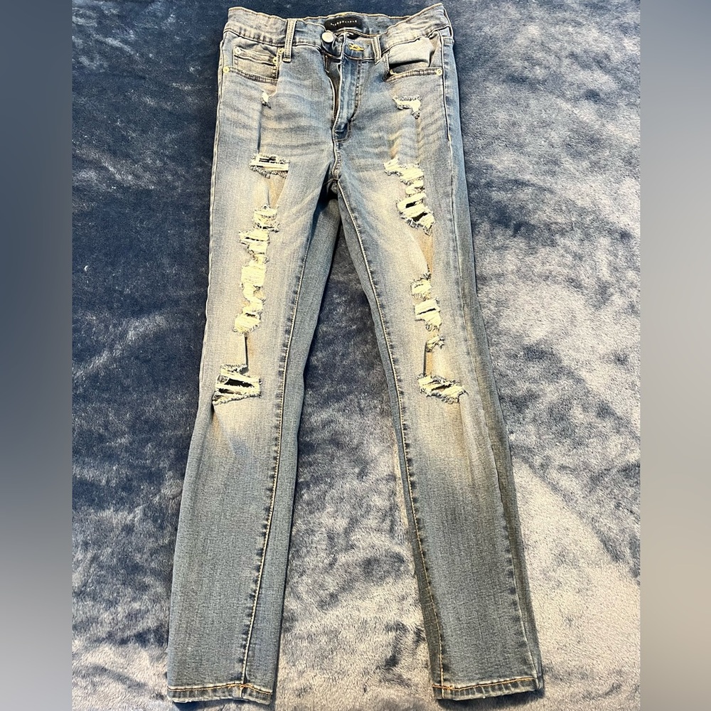 aeropostale ripped jeans